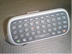 Xbox 360 Teclado para el control